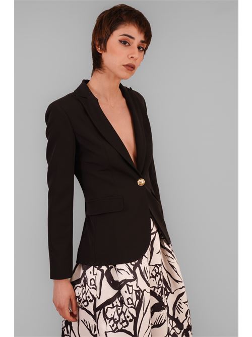 Giacca in cady Anna Sirico | GIUDITTA/0803NERO